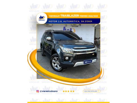 CHEVROLET TRAILBLAZER 2.8 PREMIER 4X4 16V TURBO DIESEL 4P AUTOMÁTICO CHEVROLET TRAILBLAZER 2.8 PREMIER 4X4 16V TURBO DIESEL 4P AUTOMÁTICO